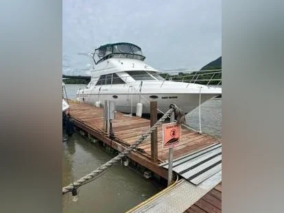 1996 Cruisers Yacht 3580 diesel 2X300 flybridge thumbnail 2