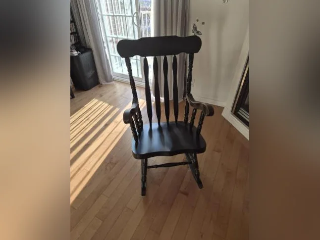 Chaise Bercante Fabrication Québécoise