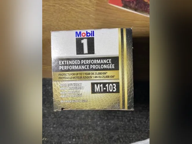 Filtre d’huile Mobil 1 performance prolongée/ engine oil filter Mobil 1 extended performance