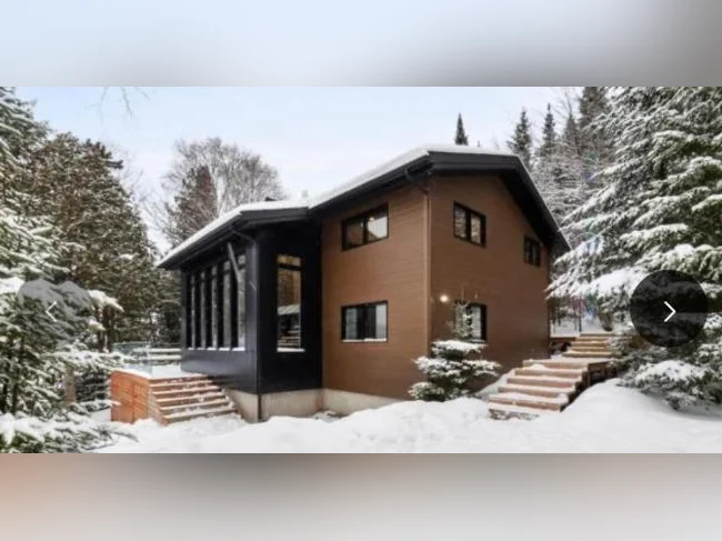 Chalet à louer luxueux sur le lac Ouareau