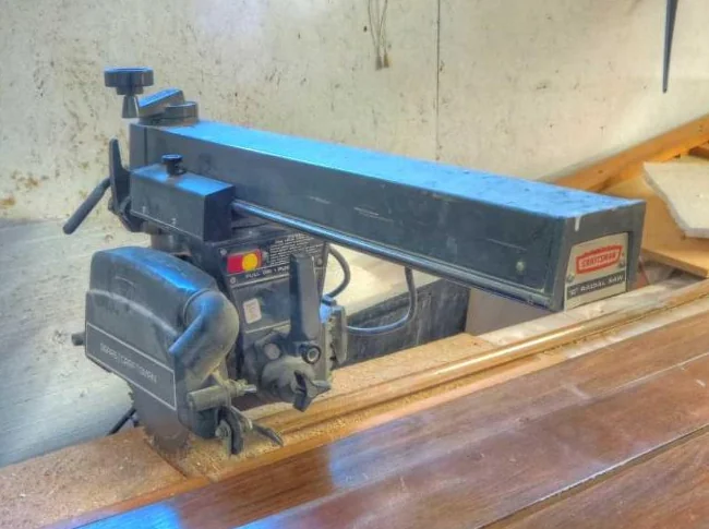 SCIE RADIALE 10" CRAFTMAN - 10" CRAFTSMAN RADIAL SAW