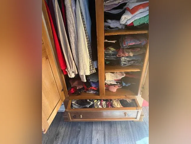 GRANDE ARMOIRE DE RANGEMENT EN PIN - BEAU MEUBLE thumbnail 5
