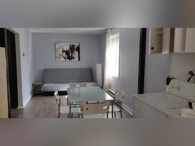 A private bedroom in a clean, fully furnished 4 1/5 for sublet this August