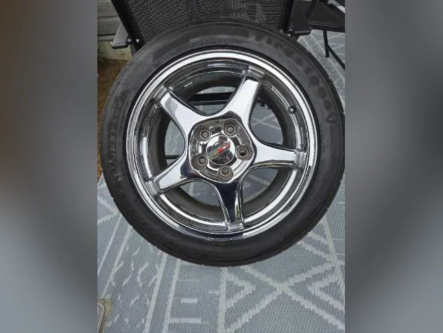 roues chromé 17 po. x 9.5 po.