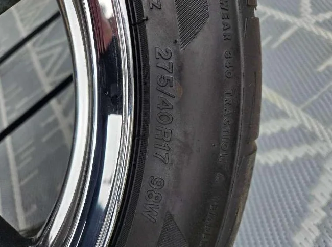 roues chromé 17 po. x 9.5 po. thumbnail 3