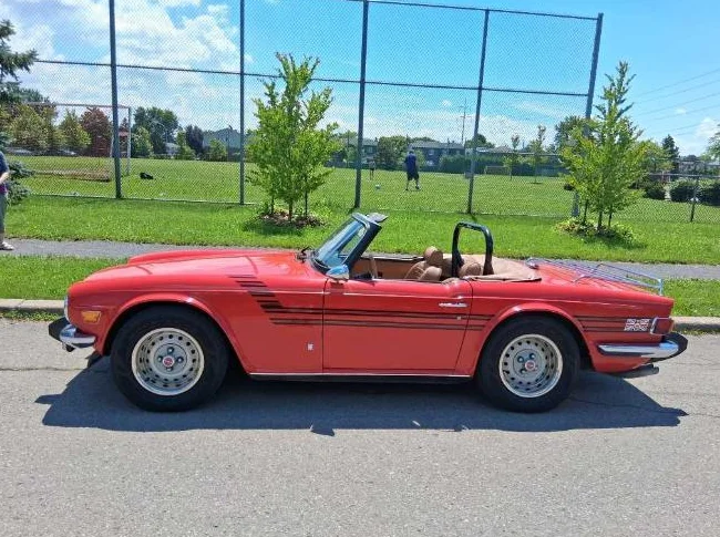 Triumph TR6 1975 avec Overdrive