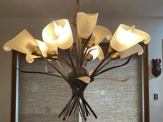 Luminaire plafonnier Tulipe