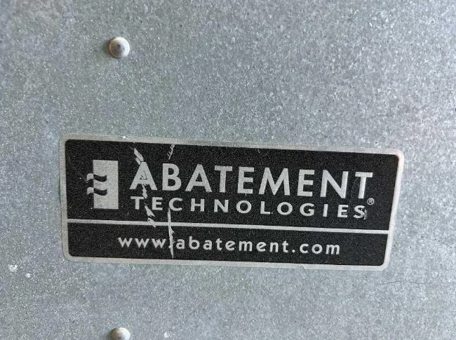 Filtre HEPA Abatement Technologies H600V negative air scruber thumbnail 9