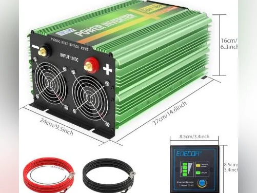 Onduleur à onde sinusoïdale pure 3500 watts, CC/ CA 12V / 120V thumbnail 4