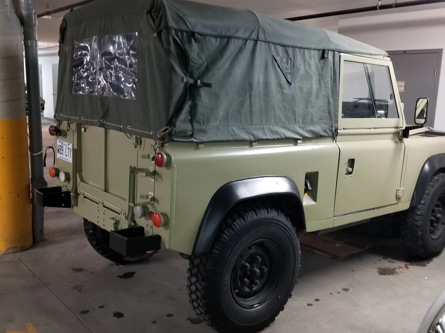 1992 Land Rover Defender - Ex-British Army - Great Project! thumbnail 3