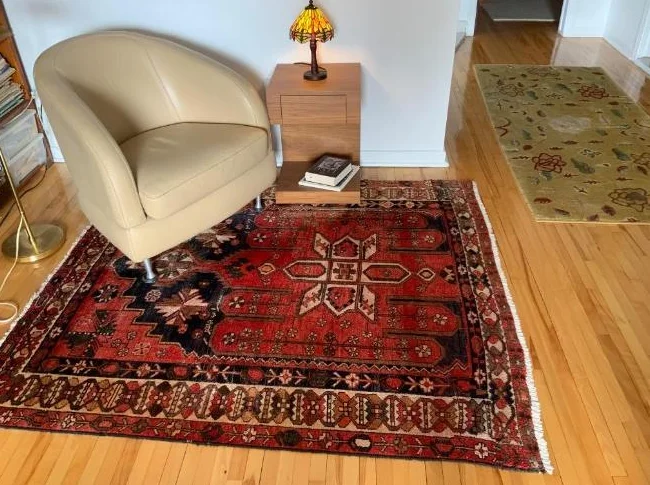 Tapis iranien noué à la main thumbnail 2