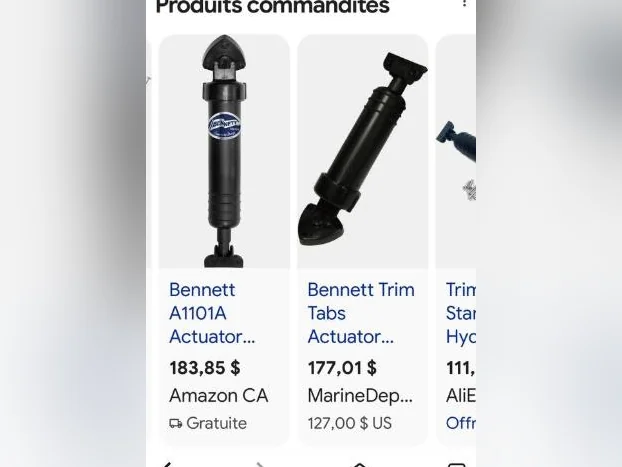 Kit pour réparer des trimtsbs sur votre bateau inclus pompes solénoïdes cylindres (2) thumbnail 9
