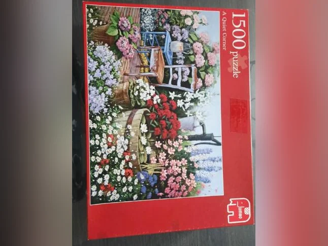 Casse-tête 1500 morceaux - Fleurs