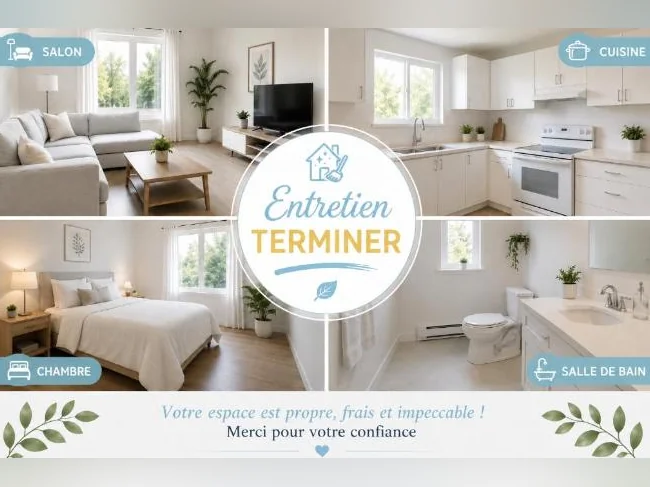 Entretiens ménager , condo, appartement, maison thumbnail 6