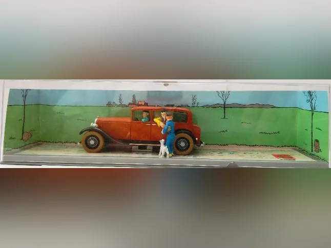 Ensemble complet des modèles réduits de Tintin à l'échelle 1/43. thumbnail 8