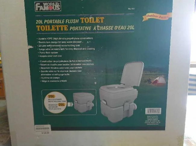 TOILETTE DE CAMPING - Neuve thumbnail 4