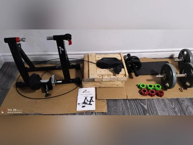 Support magnétique à vélo Sportneer magnetic bike trainer stand thumbnail 2