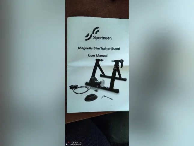 Support magnétique à vélo Sportneer magnetic bike trainer stand