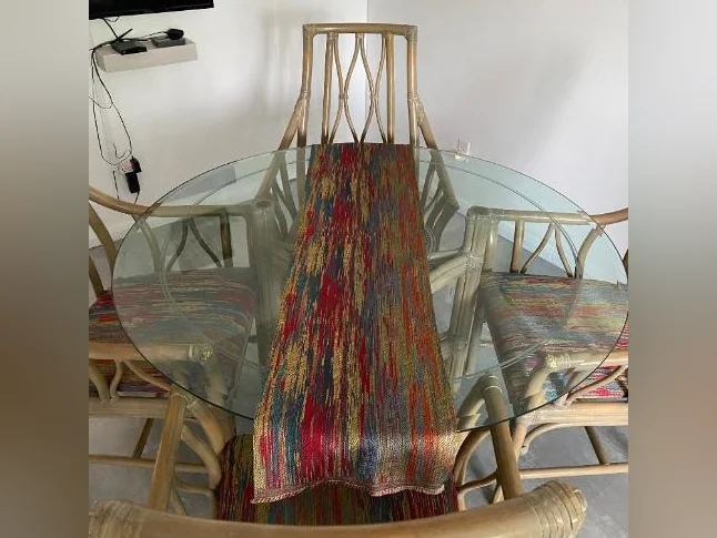 Très beau mobilier de cuisine en bambou thumbnail 5