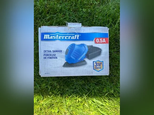 Ponceuse de finition Mastercraft