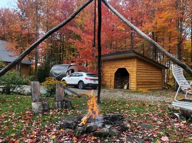 Chalet en bois rond thumbnail 10