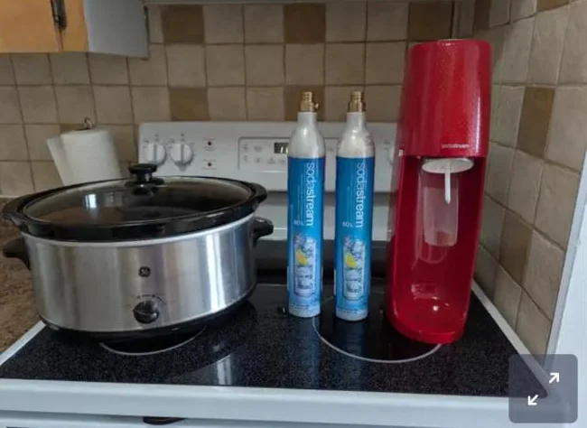Mijoteuse et machine soda stream