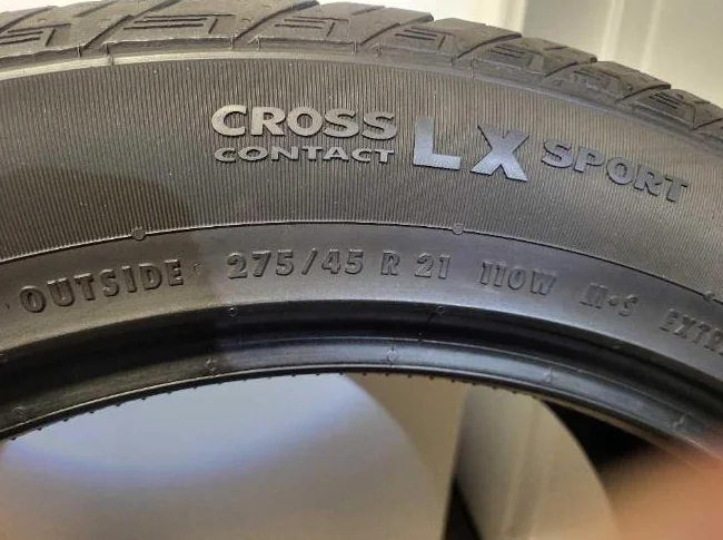 4 Pneus d’été/4 saisons Continental Cross Contact LX sport, Extra load radial thumbnail 2