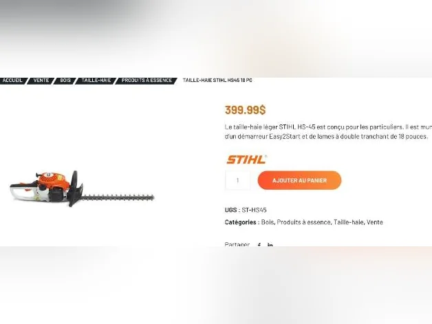 TAILLE. HAIE. STHIL thumbnail 5