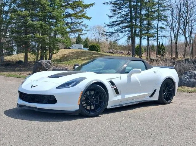 Corvette grand sport convertible 2019 2lt manuel thumbnail 2