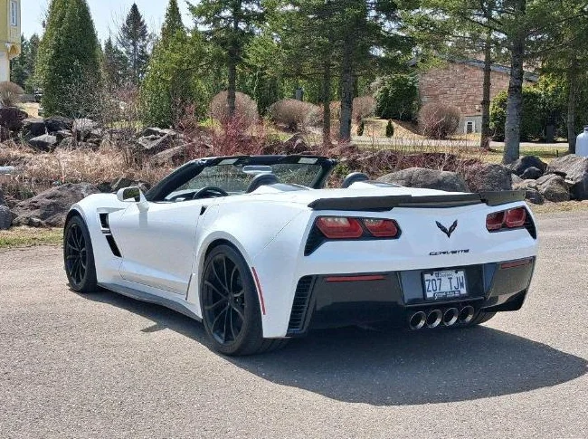 Corvette grand sport convertible 2019 2lt manuel thumbnail 4
