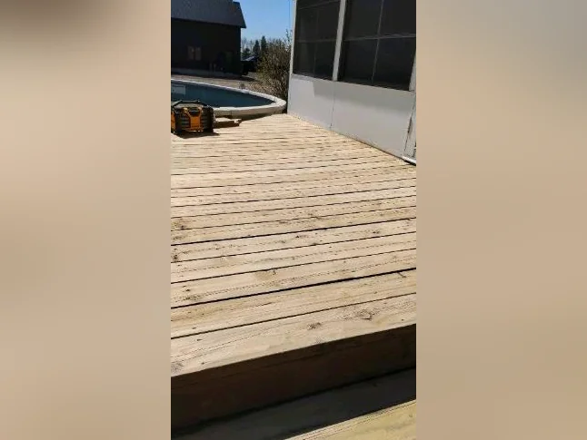 Sablage de planchers de patio a prix fixe avec photos (438)308-9132 thumbnail 3