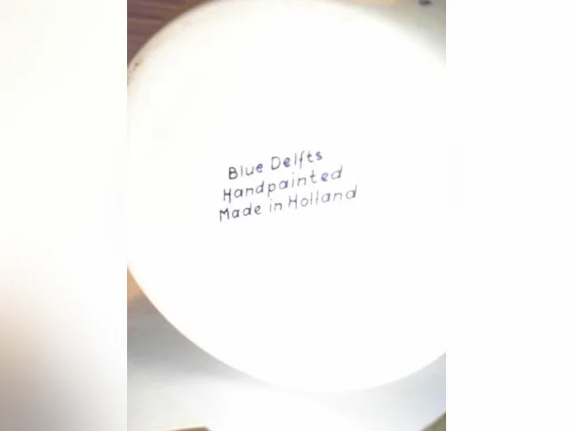 Blue Delph, Hollande, pipe et pot a tabac thumbnail 5