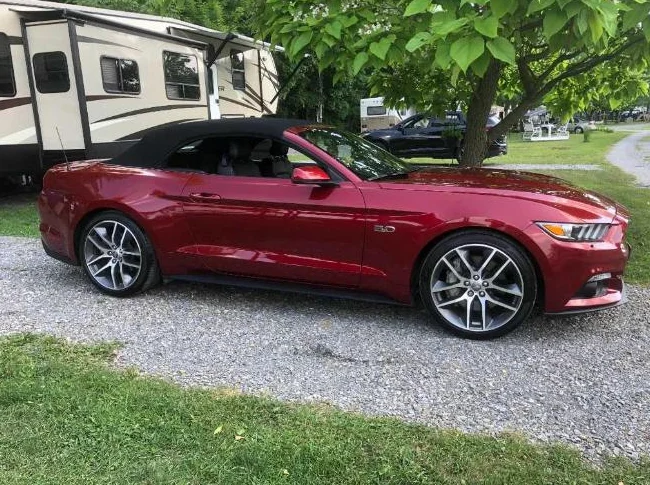 2015 Ford Mustang GT Premium Cabriolet V8 5.0 Litres 422 HP 57225Km thumbnail 5