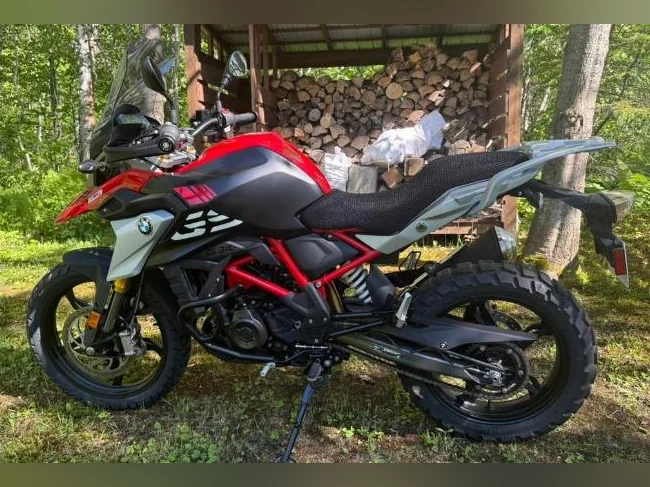 Moto BMW 2024 G310 GS Édition Rallye 851 km