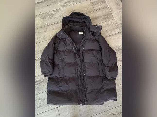 Manteau d'hiver en duvet matelassé avec capuche