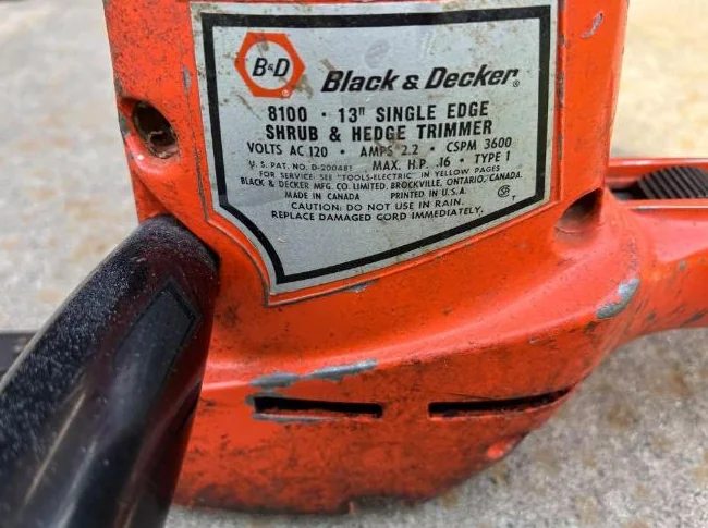 Taille haie black & decker thumbnail 2