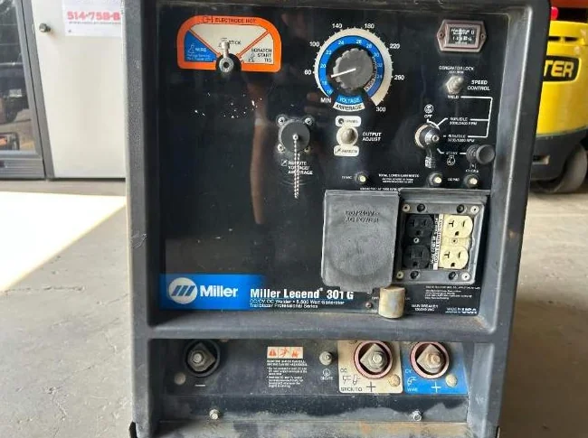 Soudeuse Génératrice MILLER LEGEND 301G Welder 5500W Generator thumbnail 7