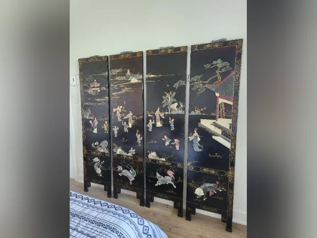 TRES BEAU SÉPARATEUR ASIATIQUE EN 4 SECTIONS, A QUI LA CHANCE, 350$ thumbnail 2