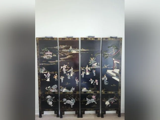 TRES BEAU SÉPARATEUR ASIATIQUE EN 4 SECTIONS, A QUI LA CHANCE, 350$ thumbnail 4