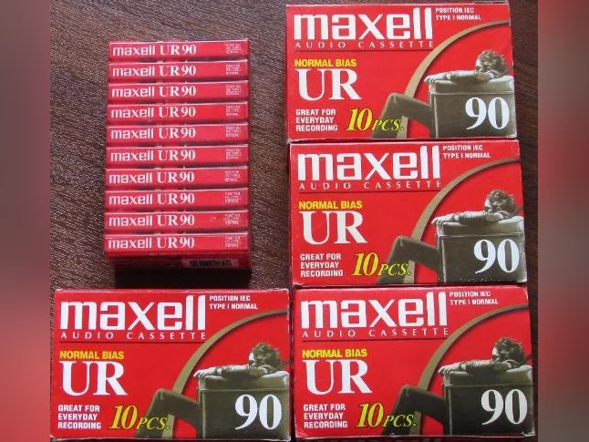 Lot de cassettes Maxell, TDK, SONY, FUJI, VHS neuves thumbnail 9