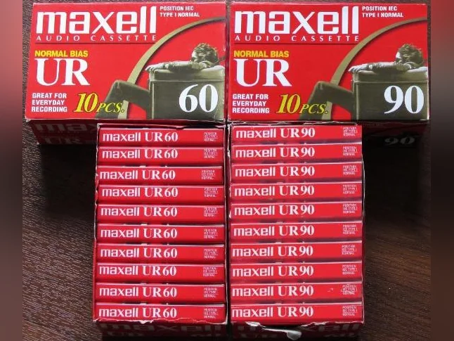 Lot de cassettes Maxell, TDK, SONY, FUJI, VHS neuves thumbnail 8