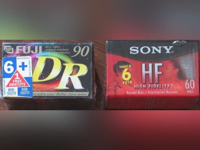 Lot de cassettes Maxell, TDK, SONY, FUJI, VHS neuves thumbnail 7