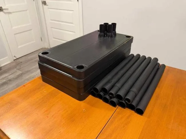 4-Tier Plastic Storage Shelf / Étagère en plastique à 4 tablettes / Estantería plástico 4 niveles thumbnail 6