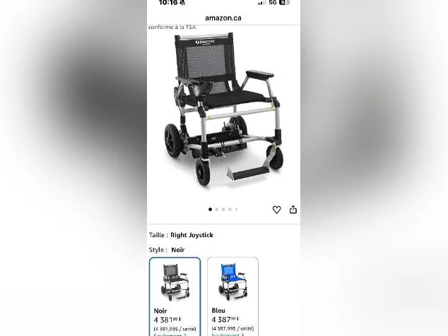 Fauteuil roulant journey Zoomer thumbnail 3