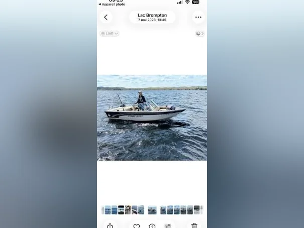 Bateau pour ski nautique ou peche Inboard crestliner 1850 thumbnail 6