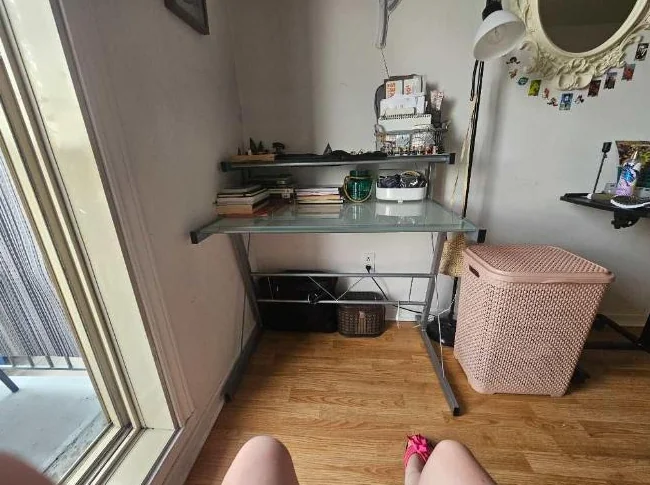 Bureau de travail en vitre e etage
