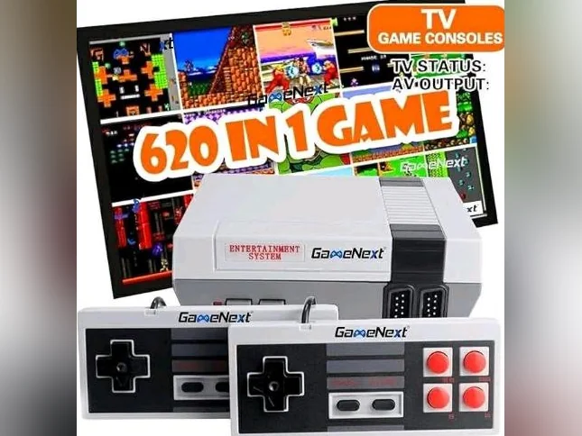 CONSOLE VIDÉO 620 JEUX INTÉGRÉES NEW