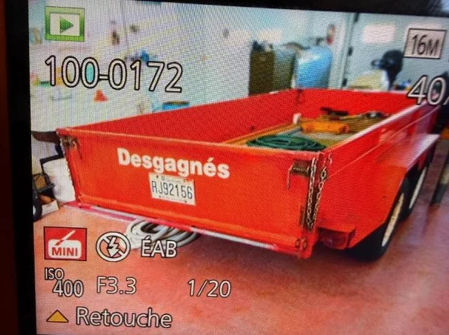 Remorque Desgagnes 5x10