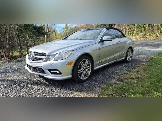 Mercedez-Benz E350 décapotable
