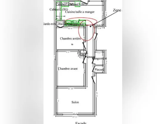 Grand logement 4 1/2 a louer thumbnail 3